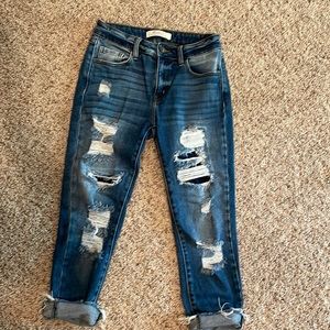 Kancan signature crop jeans